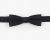 Black Slim Bat Wing Pre-tied Bow Tie - 0600001200005