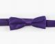 Grape Dark Purple Slim Bat Wing Pre-tied Bow Tie - 0600000600134