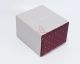 Red Novelty Pattern with White Dots Neck Tie Pocket Square and Cufflinks Gift Box Set - 3000030000176